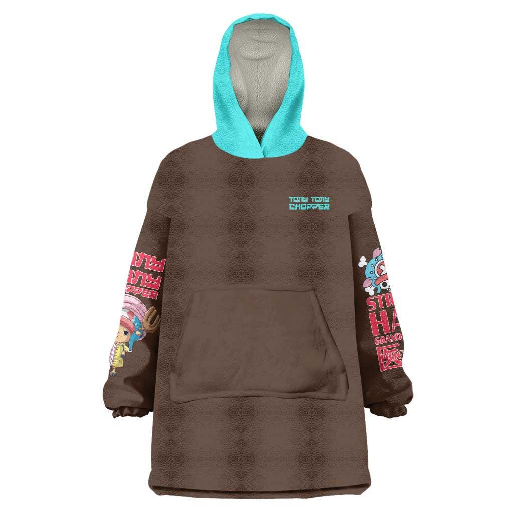 Tony Tony Chopper V4 One Piece Wearable Blanket Hoodie Anime Style