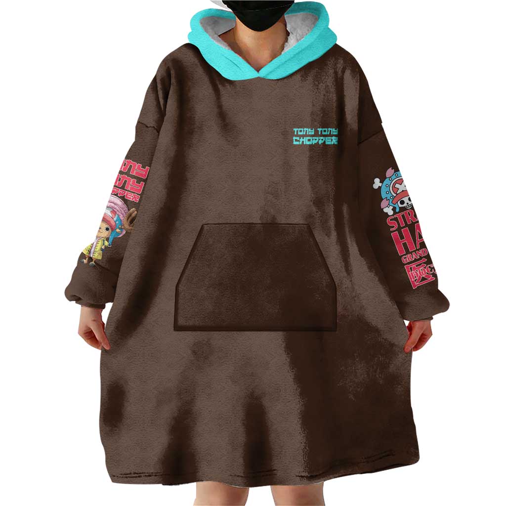 Tony Tony Chopper V4 One Piece Wearable Blanket Hoodie Anime Style
