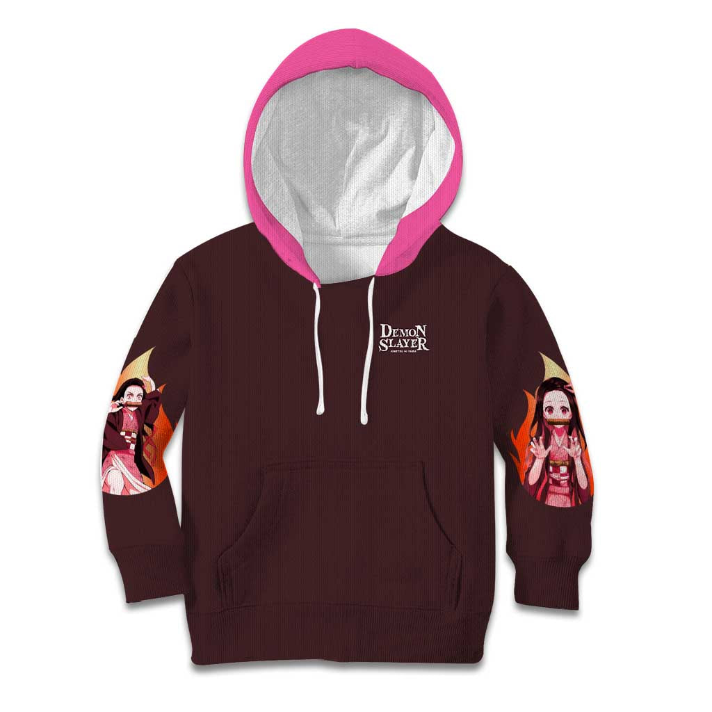 Kamado Nezuko V2 Demon Slayer Kid Hoodie Anime Style
