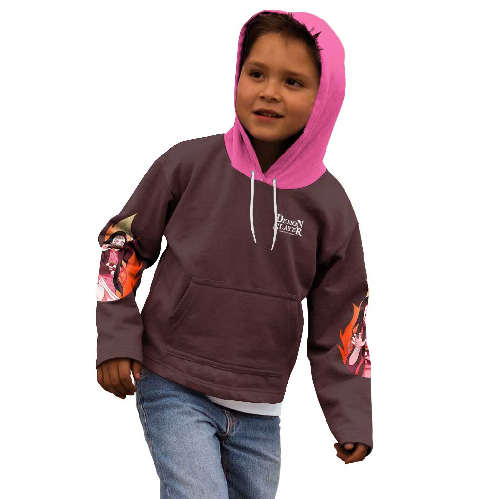 Kamado Nezuko V2 Demon Slayer Kid Hoodie Anime Style
