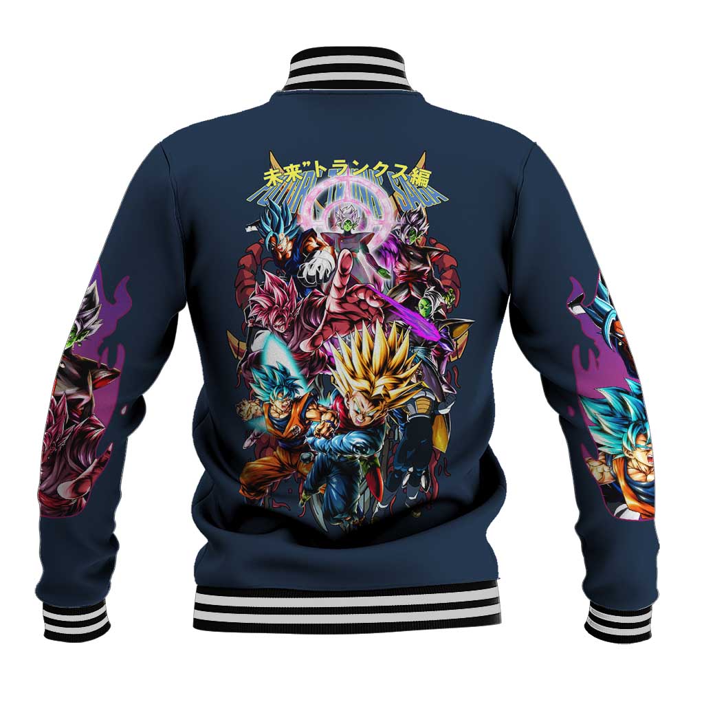 Future Trunks Arc Dragon Ball Z Baseball Jacket Japan Anime Style - The Mazicc