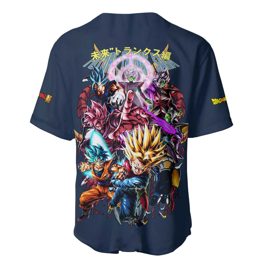 Future Trunks Arc Dragon Ball Z Baseball Jersey Japan Anime Style - The Mazicc