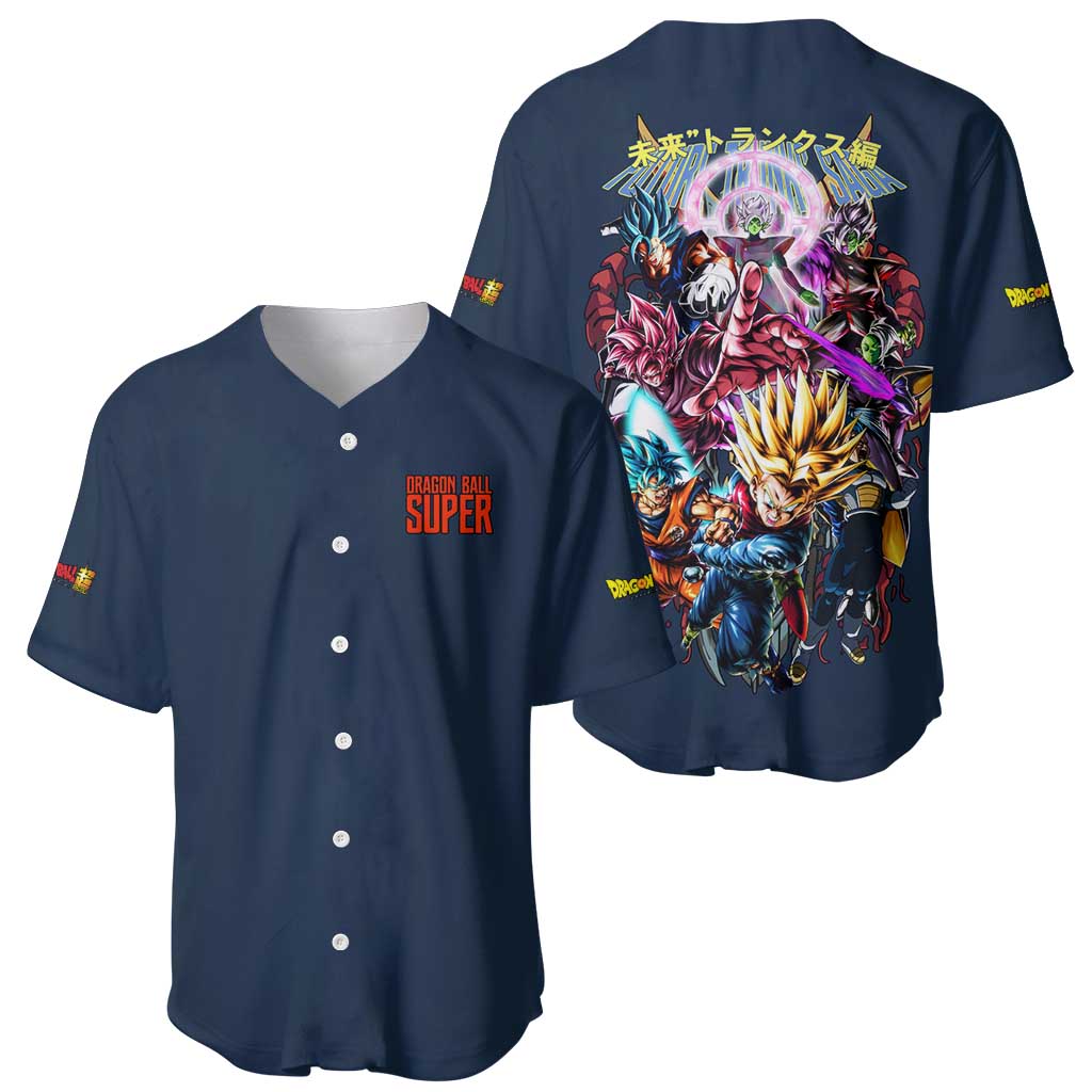 Future Trunks Arc Dragon Ball Z Baseball Jersey Japan Anime Style - The Mazicc