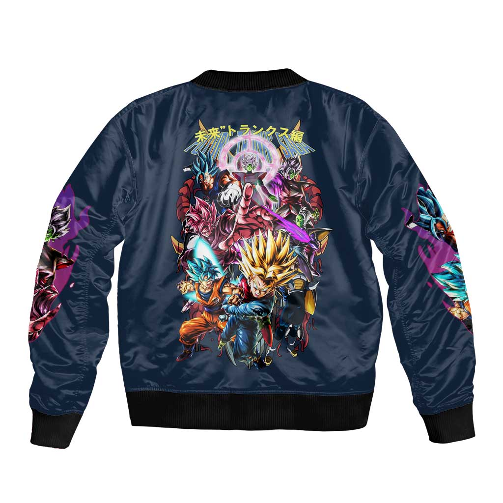 Future Trunks Arc Dragon Ball Z Bomber Jacket Japan Anime Style - The Mazicc