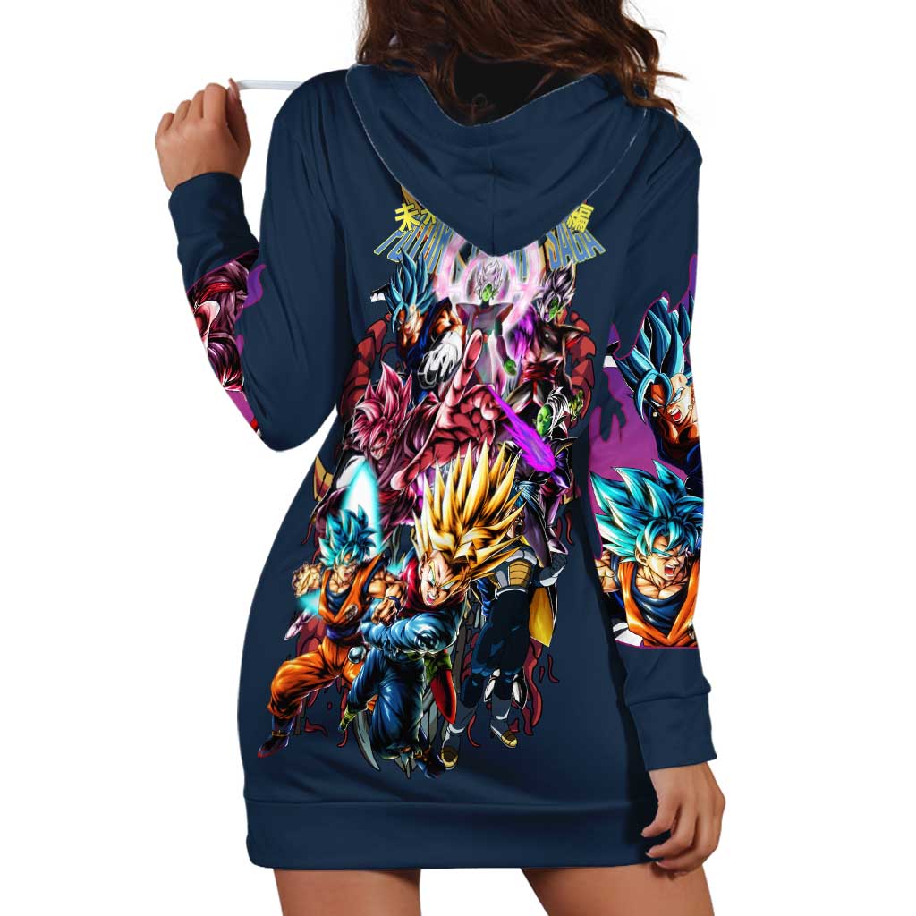 Future Trunks Arc Dragon Ball Z Hoodie Dress Japan Anime Style - The Mazicc