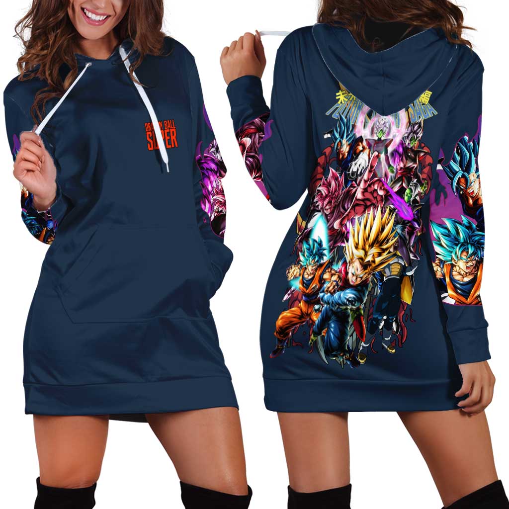 Future Trunks Arc Dragon Ball Z Hoodie Dress Japan Anime Style - The Mazicc
