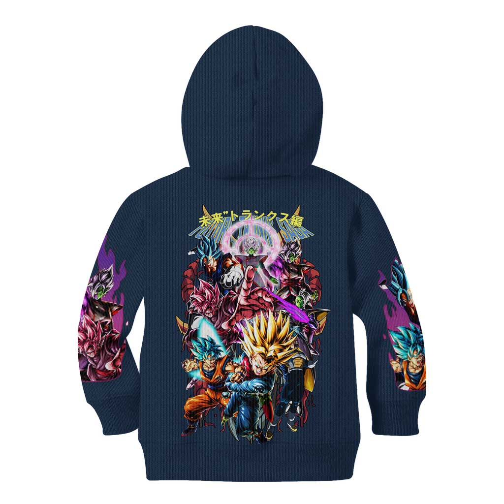 Future Trunks Arc Dragon Ball Z Kid Hoodie Japan Anime Style - The Mazicc