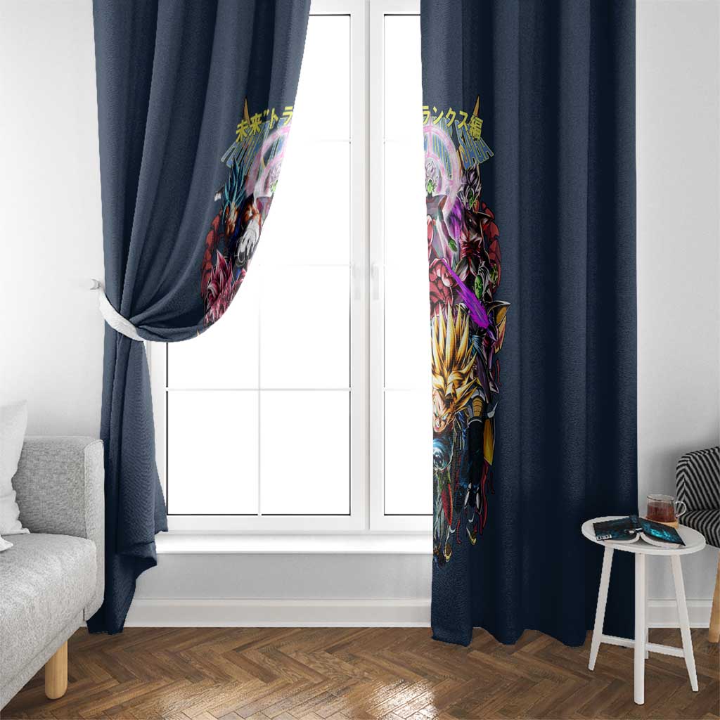Future Trunks Arc Dragon Ball Z Window Curtain Japan Anime Style - The Mazicc