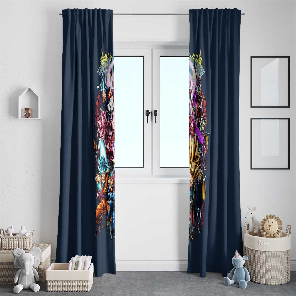 Future Trunks Arc Dragon Ball Z Window Curtain Japan Anime Style - The Mazicc