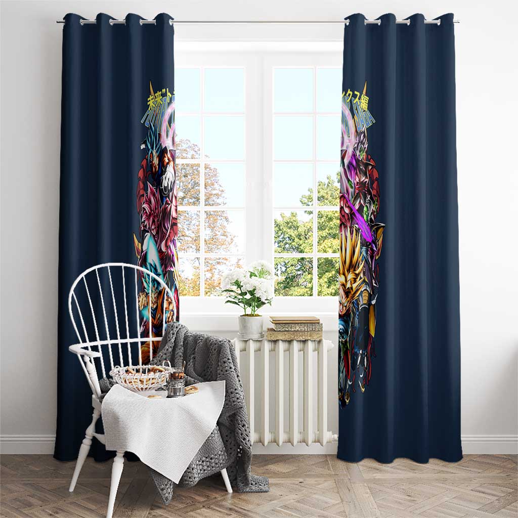 Future Trunks Arc Dragon Ball Z Window Curtain Japan Anime Style - The Mazicc