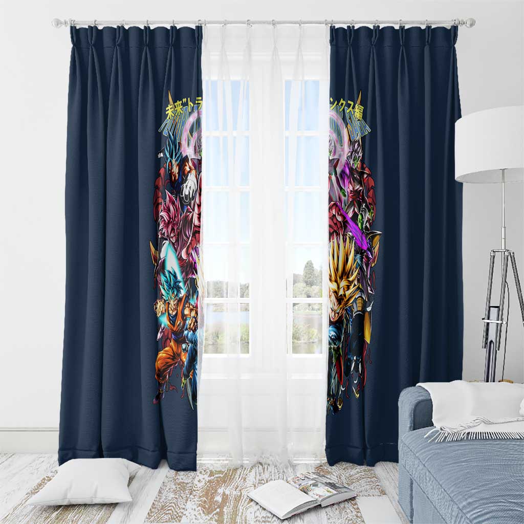 Future Trunks Arc Dragon Ball Z Window Curtain Japan Anime Style - The Mazicc