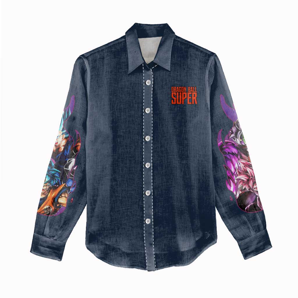Future Trunks Arc Dragon Ball Z Women Casual Shirt Japan Anime Style - The Mazicc
