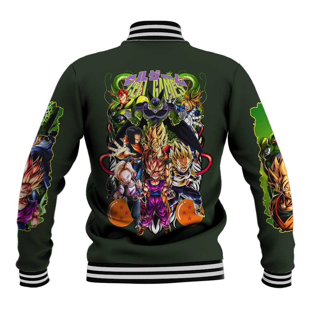 Cell Games Dragon Ball Z Baseball Jacket Japan Anime Style - The Mazicc