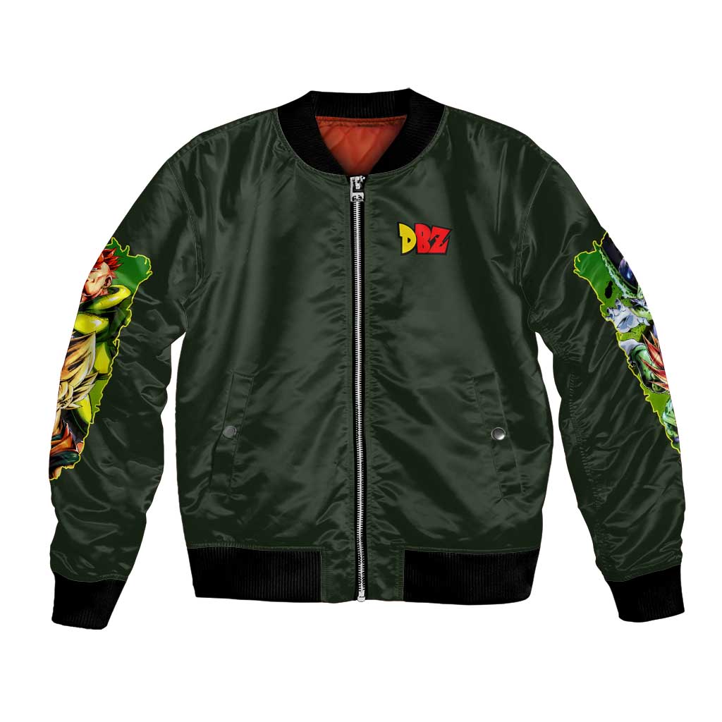 Cell Games Dragon Ball Z Bomber Jacket Japan Anime Style - The Mazicc