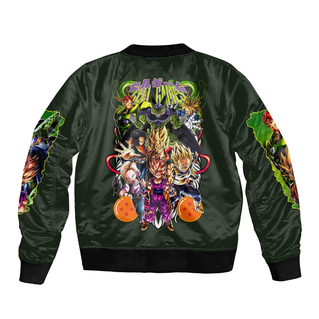 Cell Games Dragon Ball Z Bomber Jacket Japan Anime Style - The Mazicc