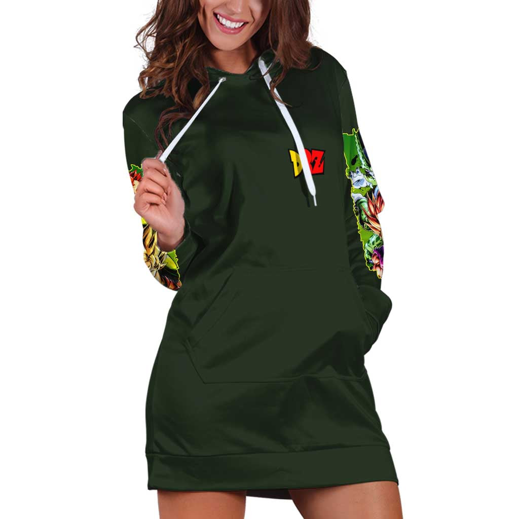 Cell Games Dragon Ball Z Hoodie Dress Japan Anime Style - The Mazicc