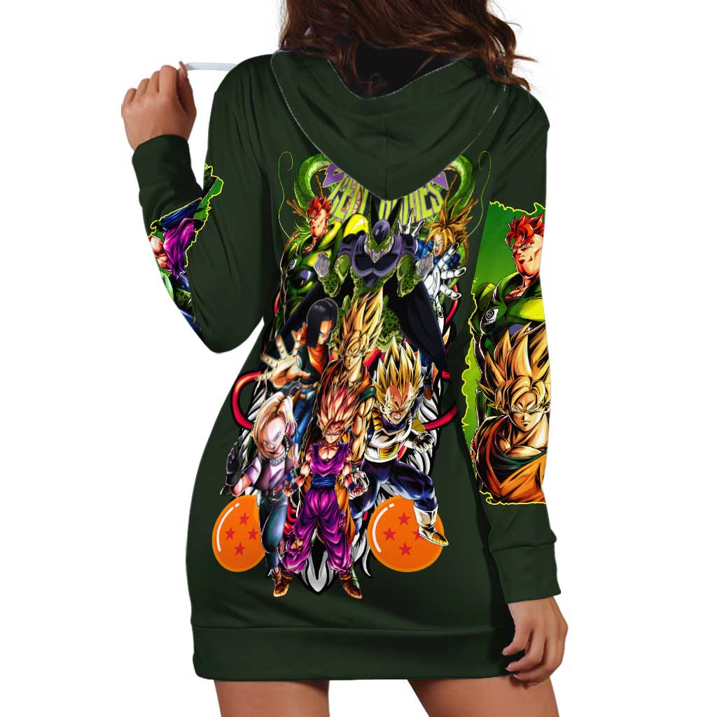 Cell Games Dragon Ball Z Hoodie Dress Japan Anime Style - The Mazicc