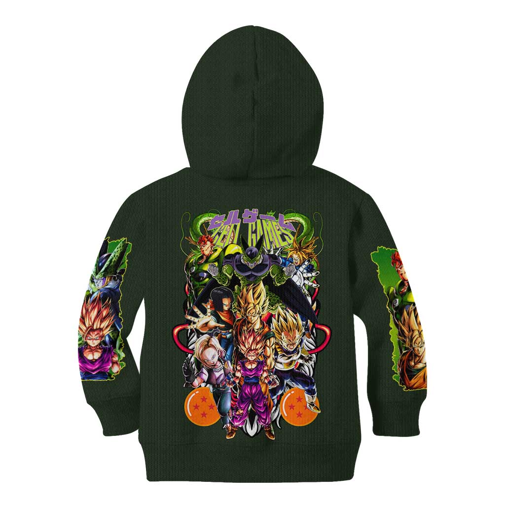 Cell Games Dragon Ball Z Kid Hoodie Japan Anime Style - The Mazicc