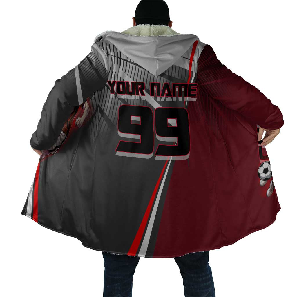 Personalized Choso Jujutsu Kaisen Cloak with Red Gradient and Dynamic Kick Design