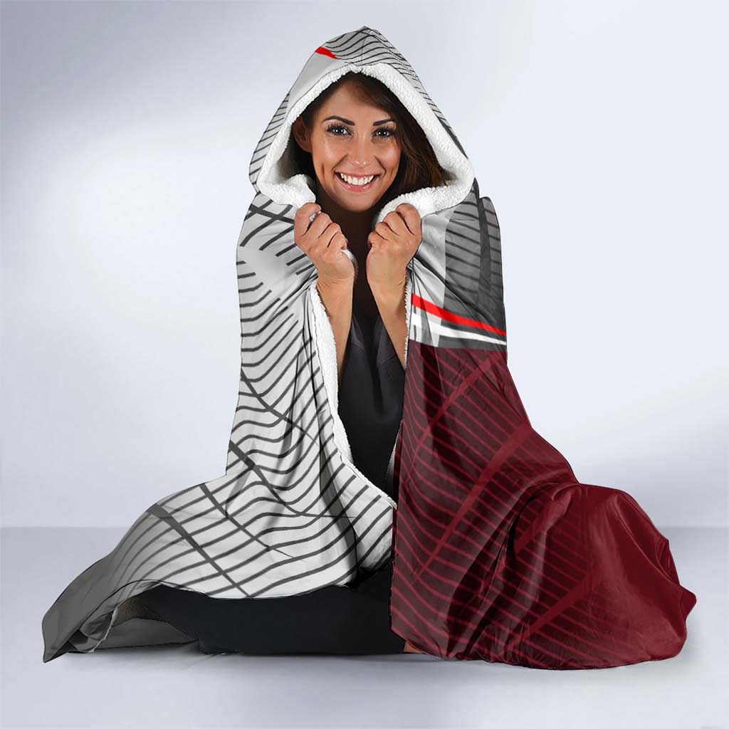 Personalized Choso Jujutsu Kaisen Hooded Blanket with Red Gradient and Dynamic Kick Design