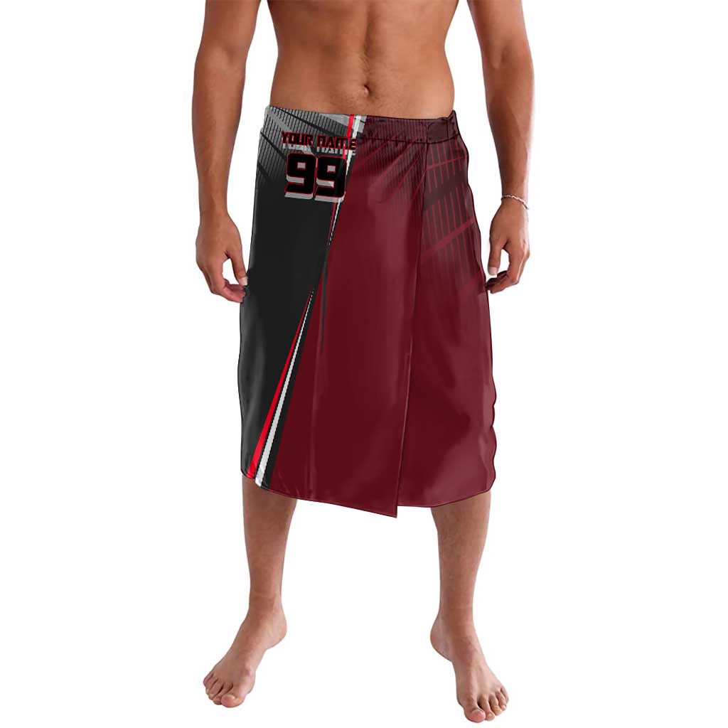 Personalized Choso Jujutsu Kaisen Lavalava with Red Gradient and Dynamic Kick Design