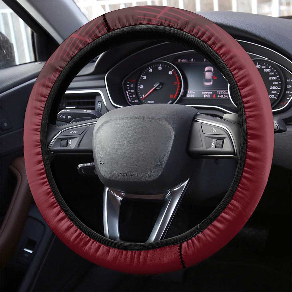 Choso Jujutsu Kaisen Steering Wheel Cover with Red Gradient and Dynamic Kick Design