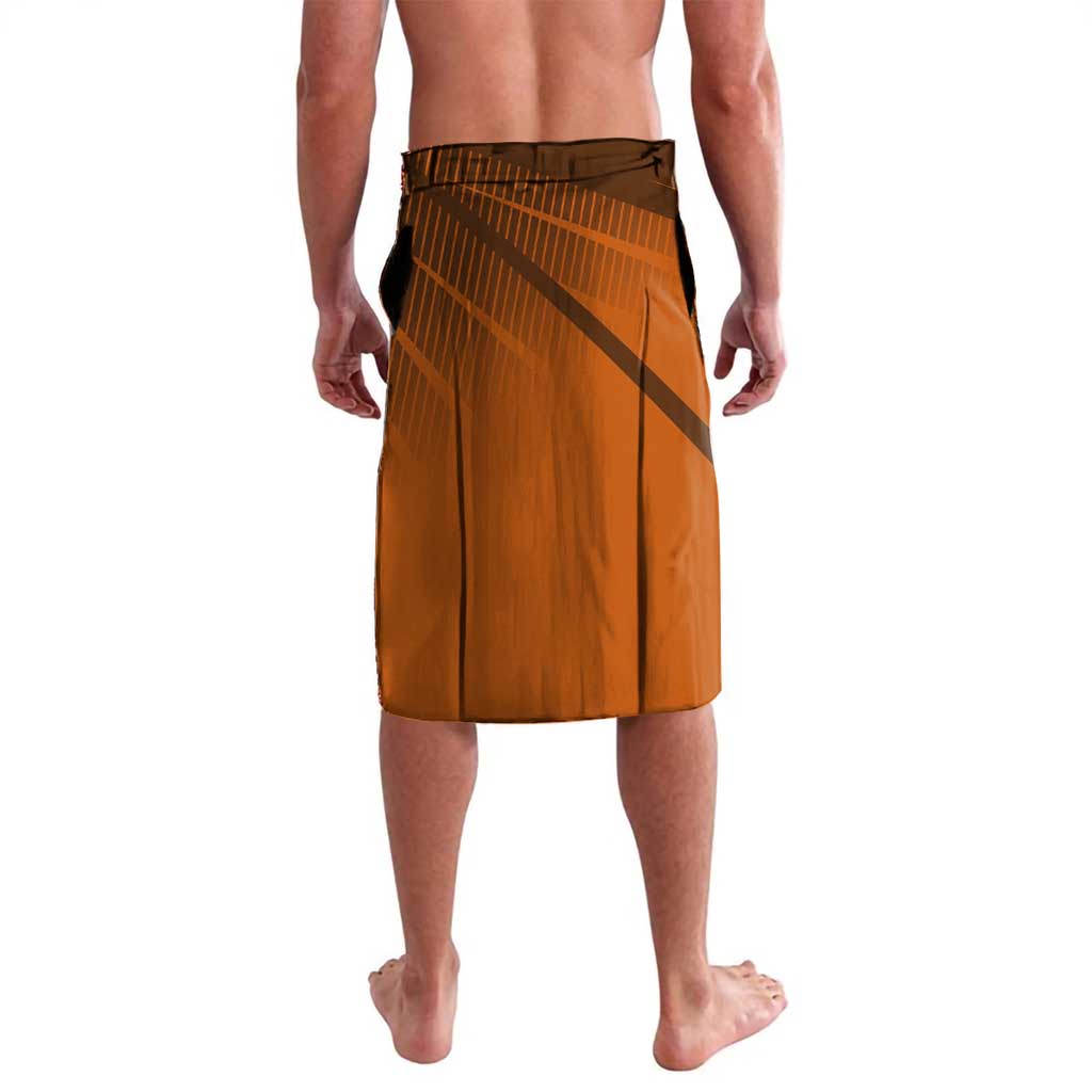 Personalized Nobara Kugisaki Jujutsu Kaisen Lavalava with Pink Orange Gradient and Action Kick Pose