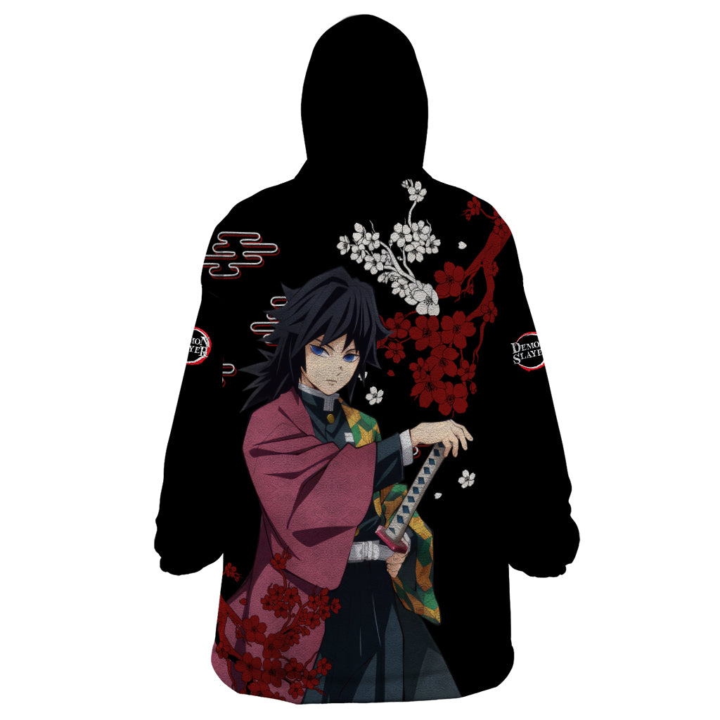 Giyu Tomioka - Japan Style Wearable Blanket Hoodie