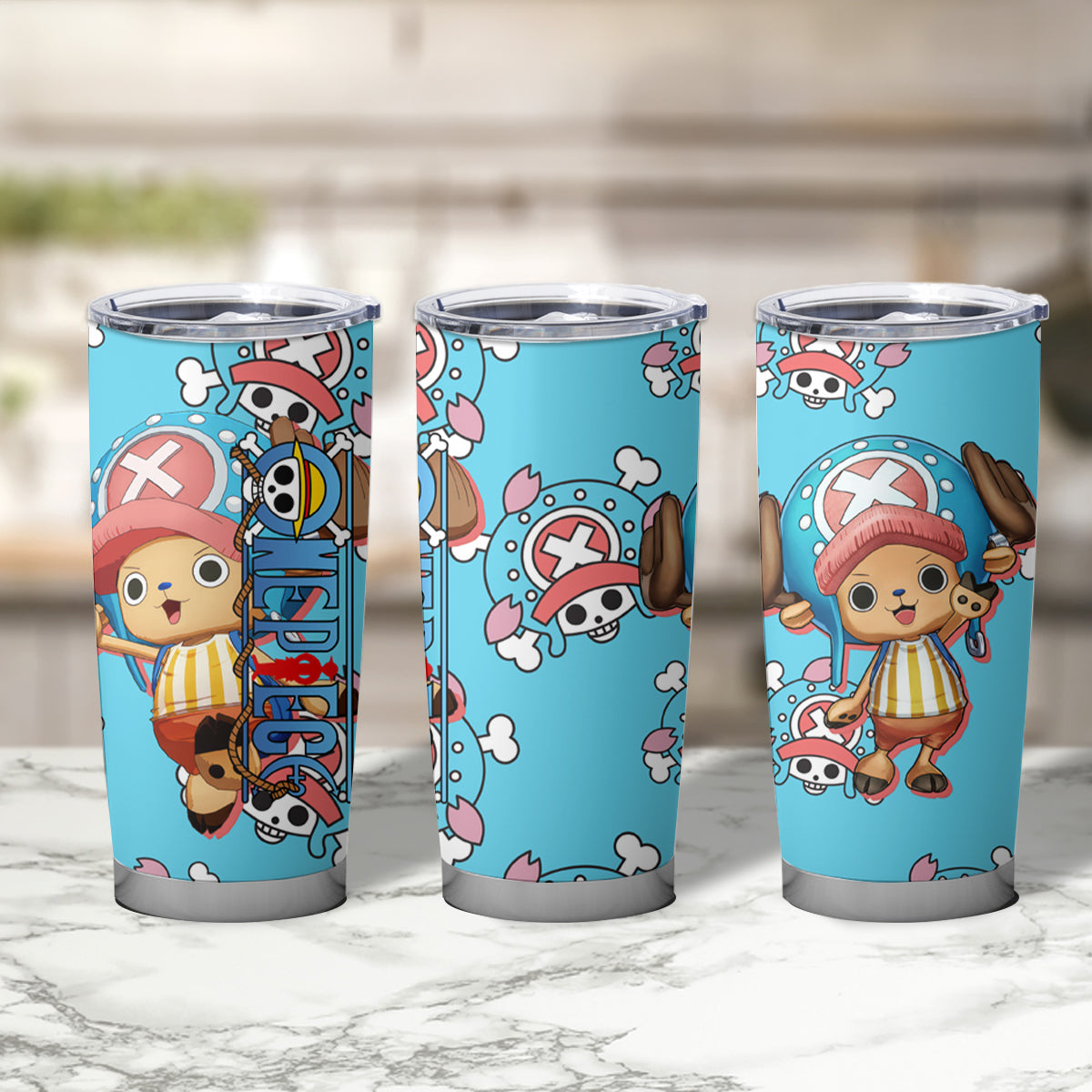 Tony Tony Chopper Tumbler Cup One Piece Movie Red