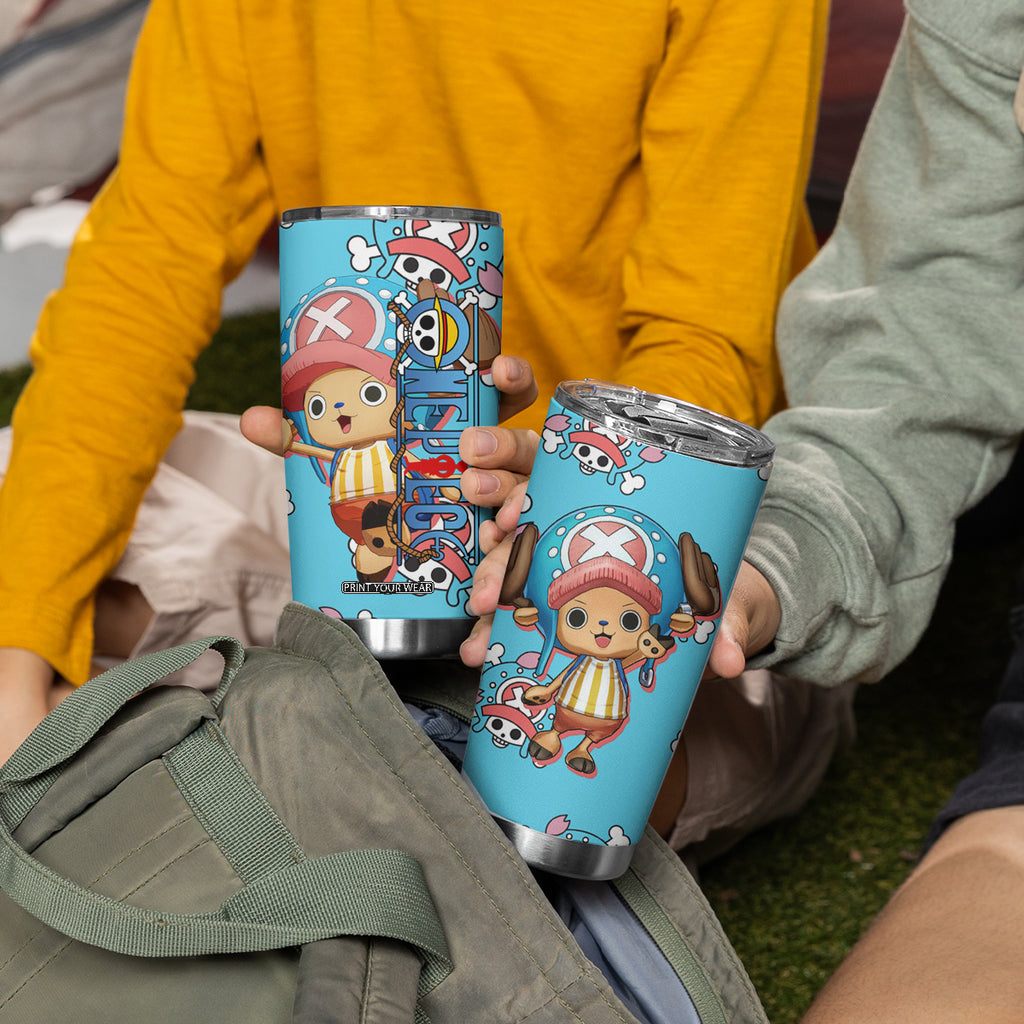 Tony Tony Chopper Tumbler Cup One Piece Movie Red