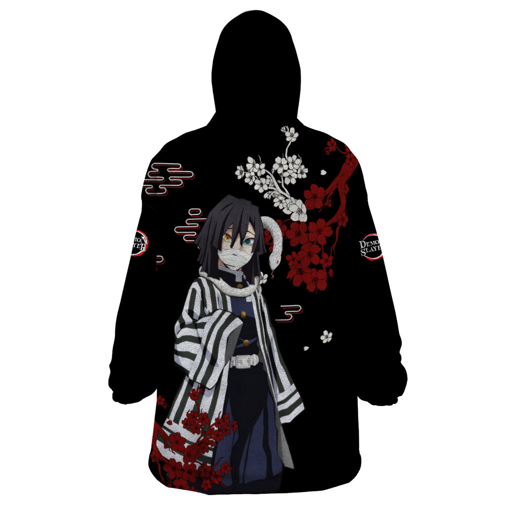 Obanai Iguro - Japan Style Wearable Blanket Hoodie
