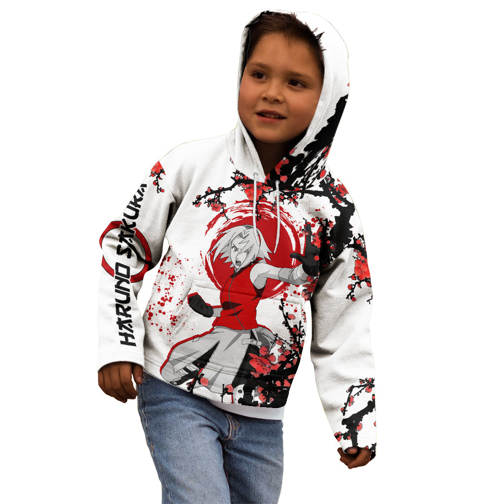 Haruno Sakura - Japan Style Anime Kid Hoodie