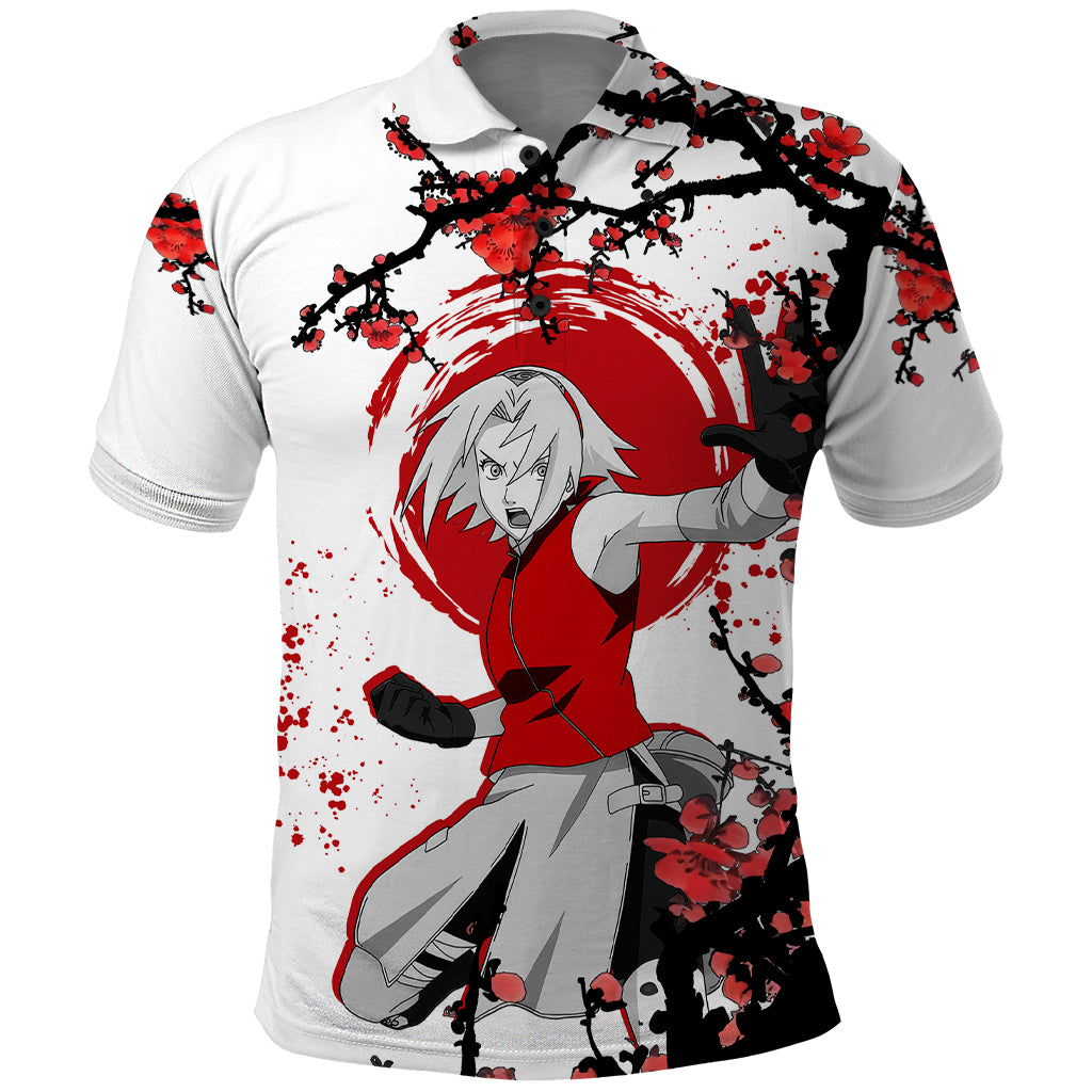 Haruno Sakura - Japan Style Anime Polo Shirt