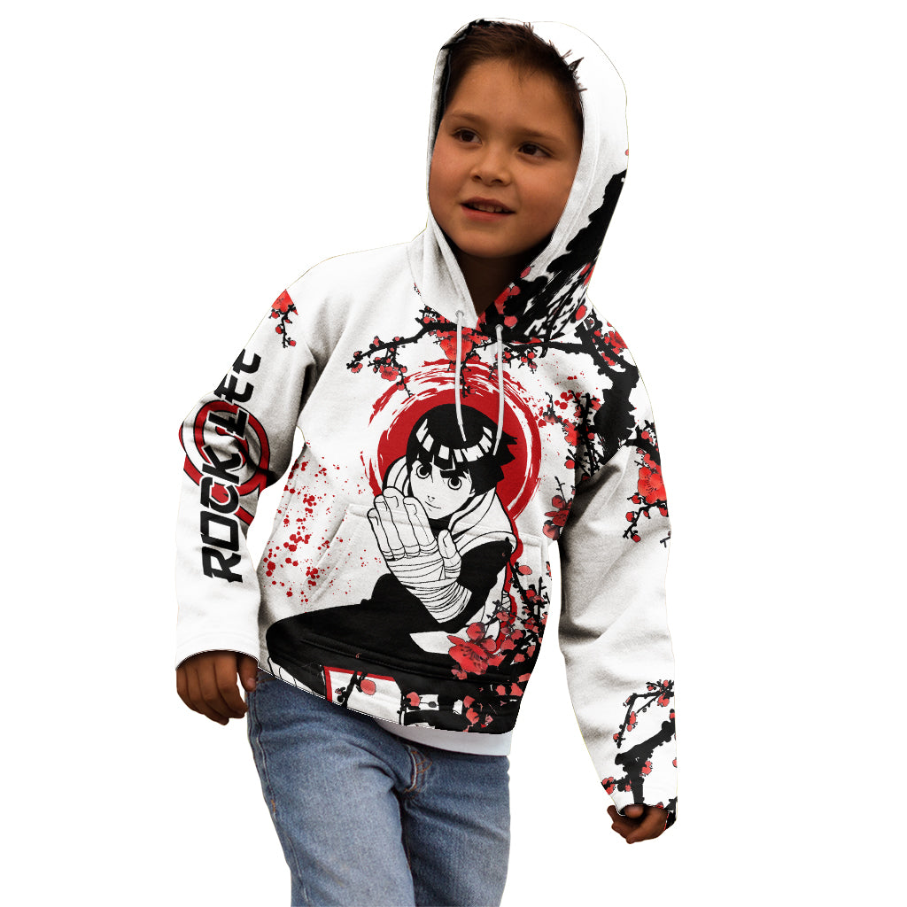 Rock Lee - Japan Style Anime Kid Hoodie