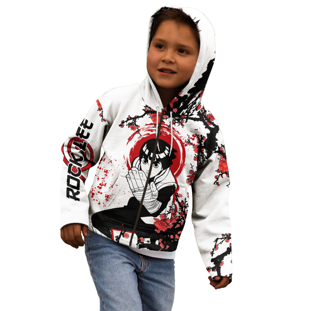 Rock Lee - Japan Style Anime Kid Hoodie