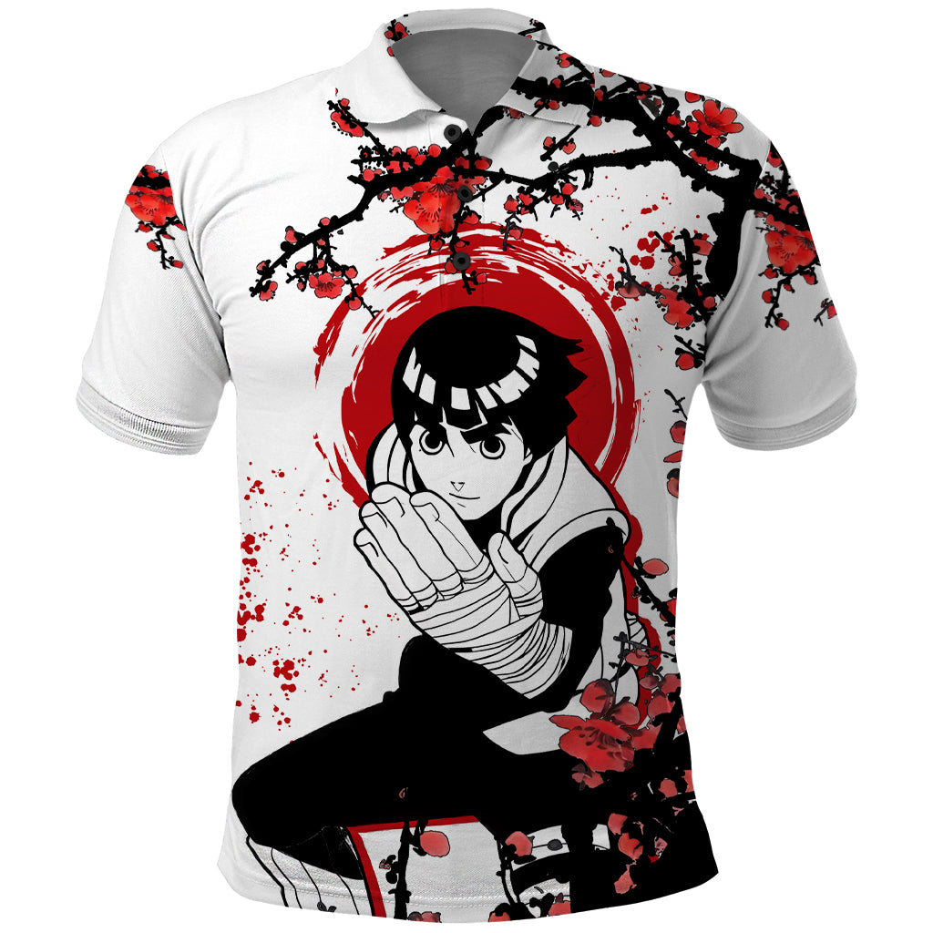 Rock Lee - Japan Style Anime Polo Shirt