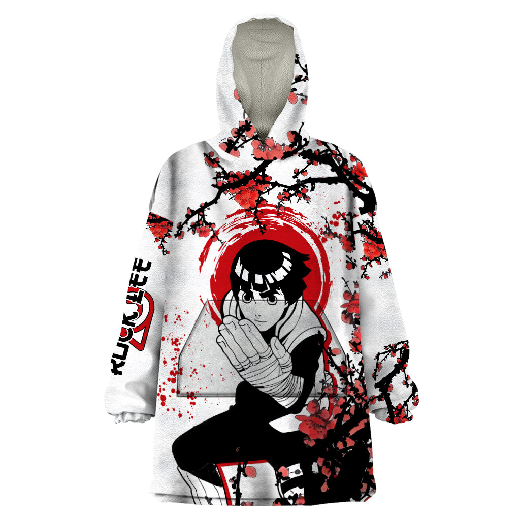 Rock Lee - Japan Style Anime Wearable Blanket Hoodie