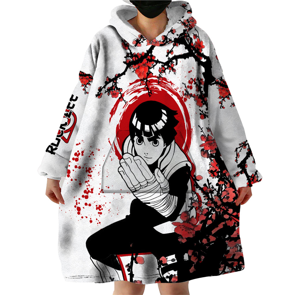 Rock Lee - Japan Style Anime Wearable Blanket Hoodie