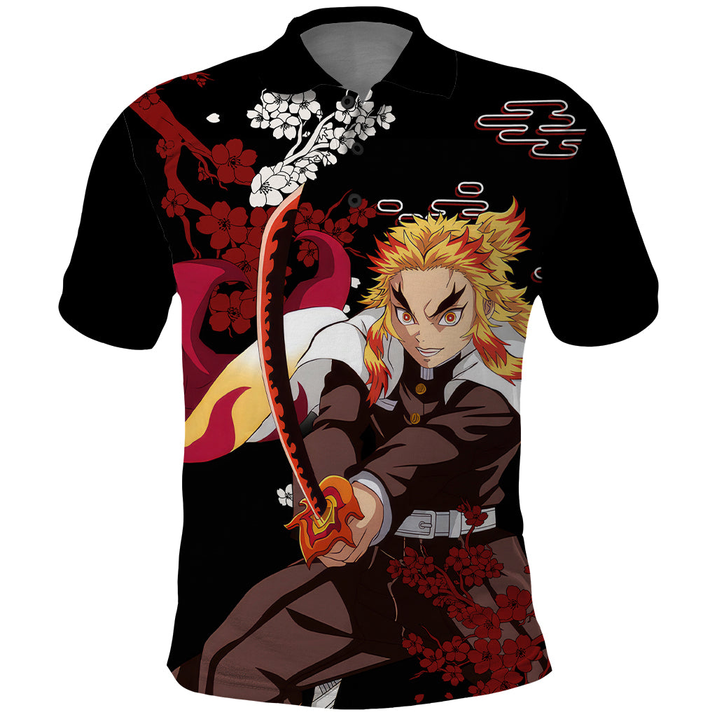 Kyojuro Rengoku - Japan Style Polo Shirt