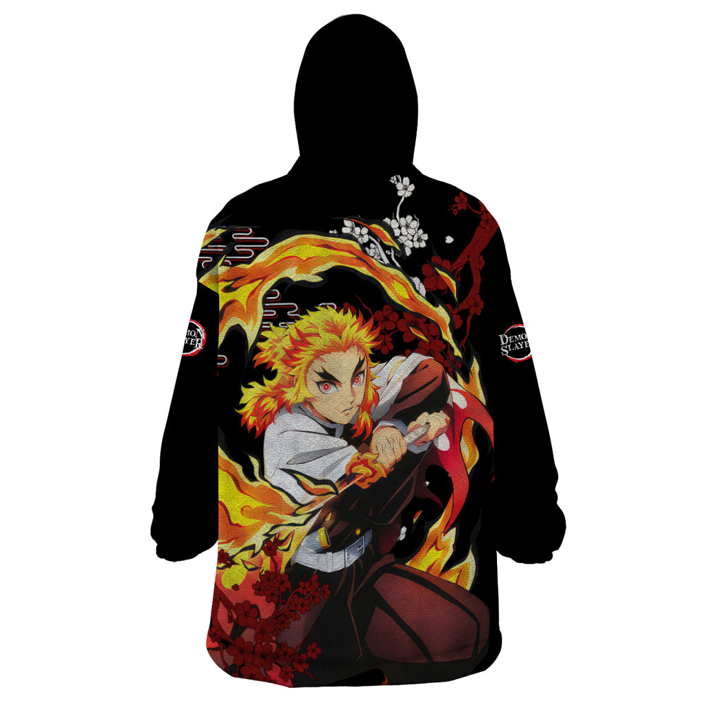 Kyojuro Rengoku - Japan Style Wearable Blanket Hoodie