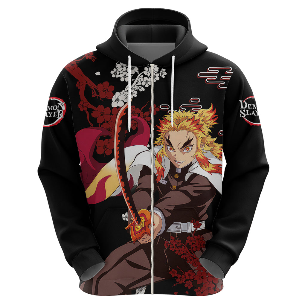 Kyojuro Rengoku - Japan Style Zip Hoodie