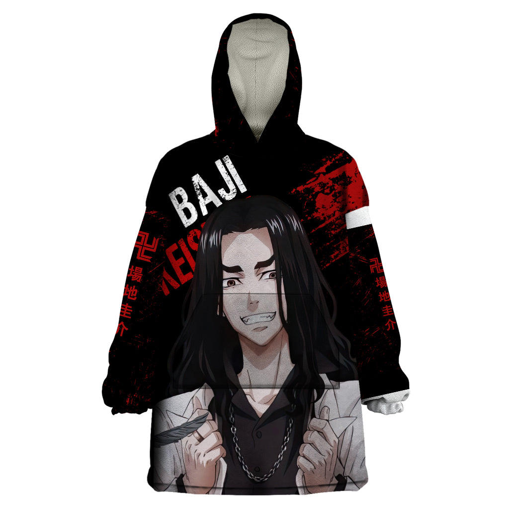 Baji Keisuke - Anime Revengers Wearable Blanket Hoodie