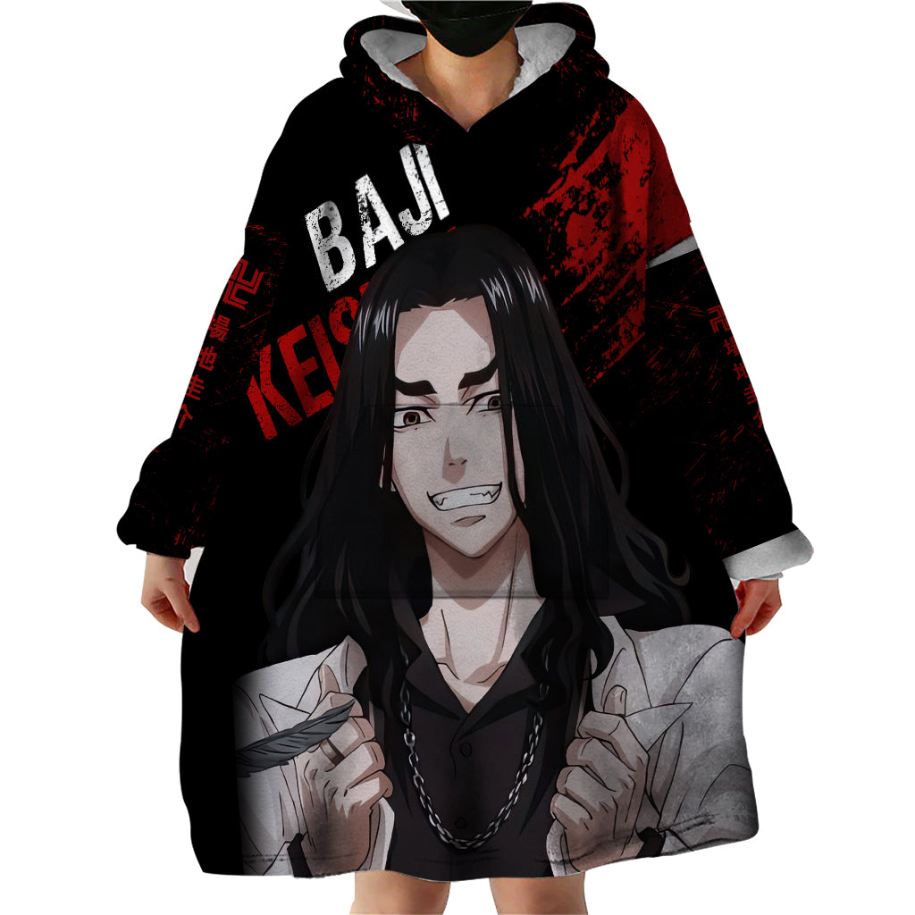 Baji Keisuke - Anime Revengers Wearable Blanket Hoodie