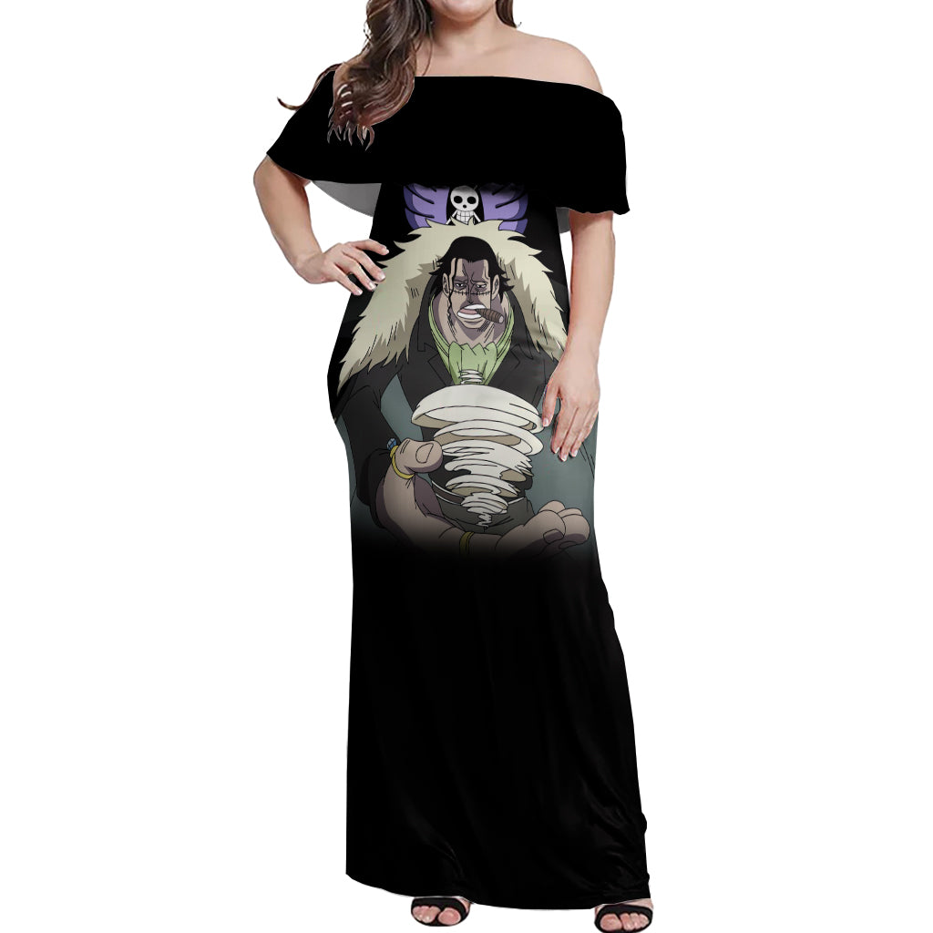 Crocodile - One Piece Off Shoulder Maxi Dress