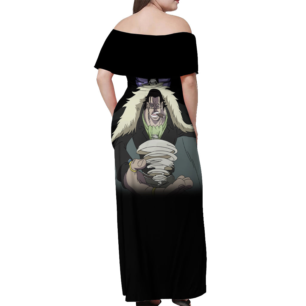 Crocodile - One Piece Off Shoulder Maxi Dress