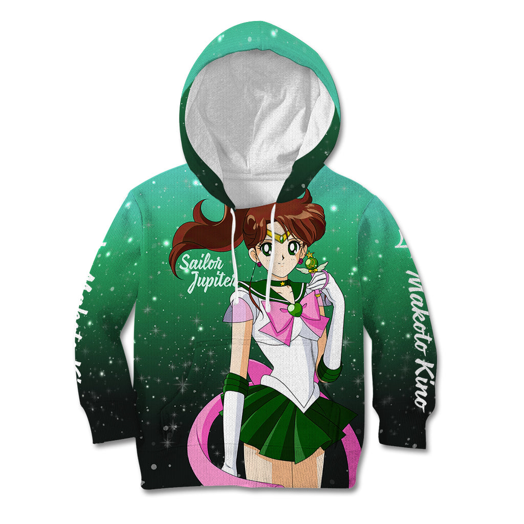 Sailor Jupiter Makoto Kino Kid Hoodie