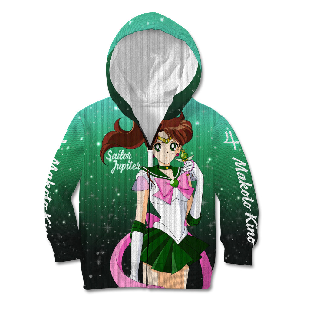 Sailor Jupiter Makoto Kino Kid Hoodie
