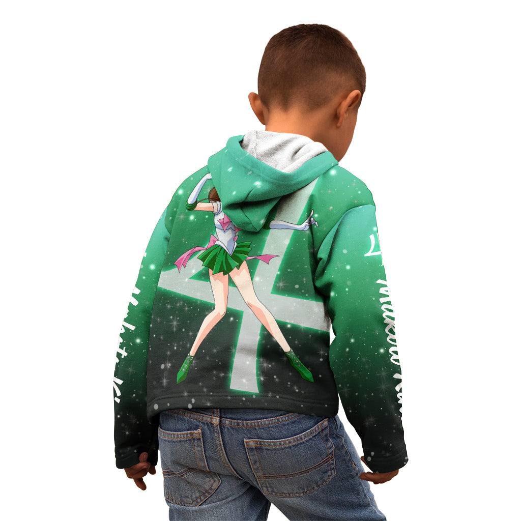 Sailor Jupiter Makoto Kino Kid Hoodie