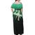 Sailor Jupiter Makoto Kino Off Shoulder Maxi Dress