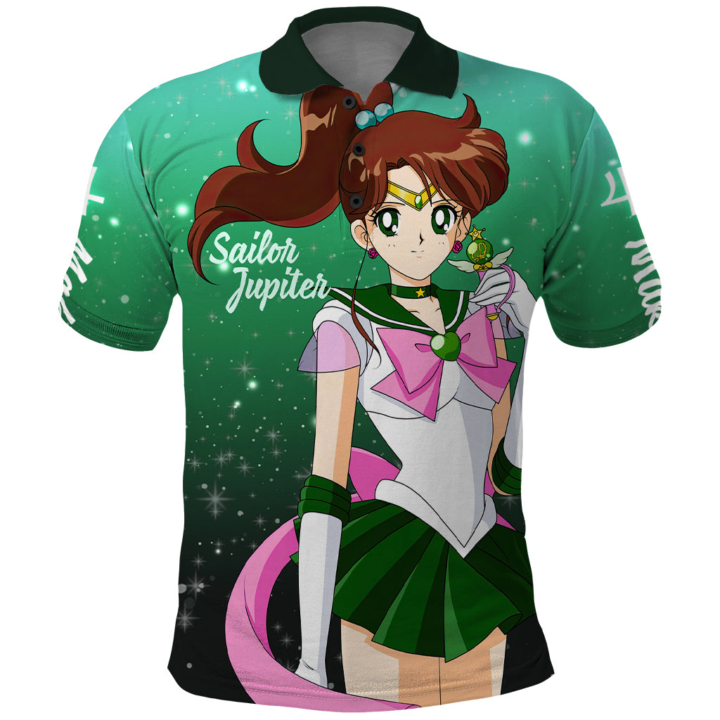 Sailor Jupiter Makoto Kino Polo Shirt